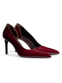 Jett 85MM Patent Leather d'Orsay Pumps