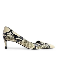 Jett 45MM Snakeskin Leather d'Orsay Pumps