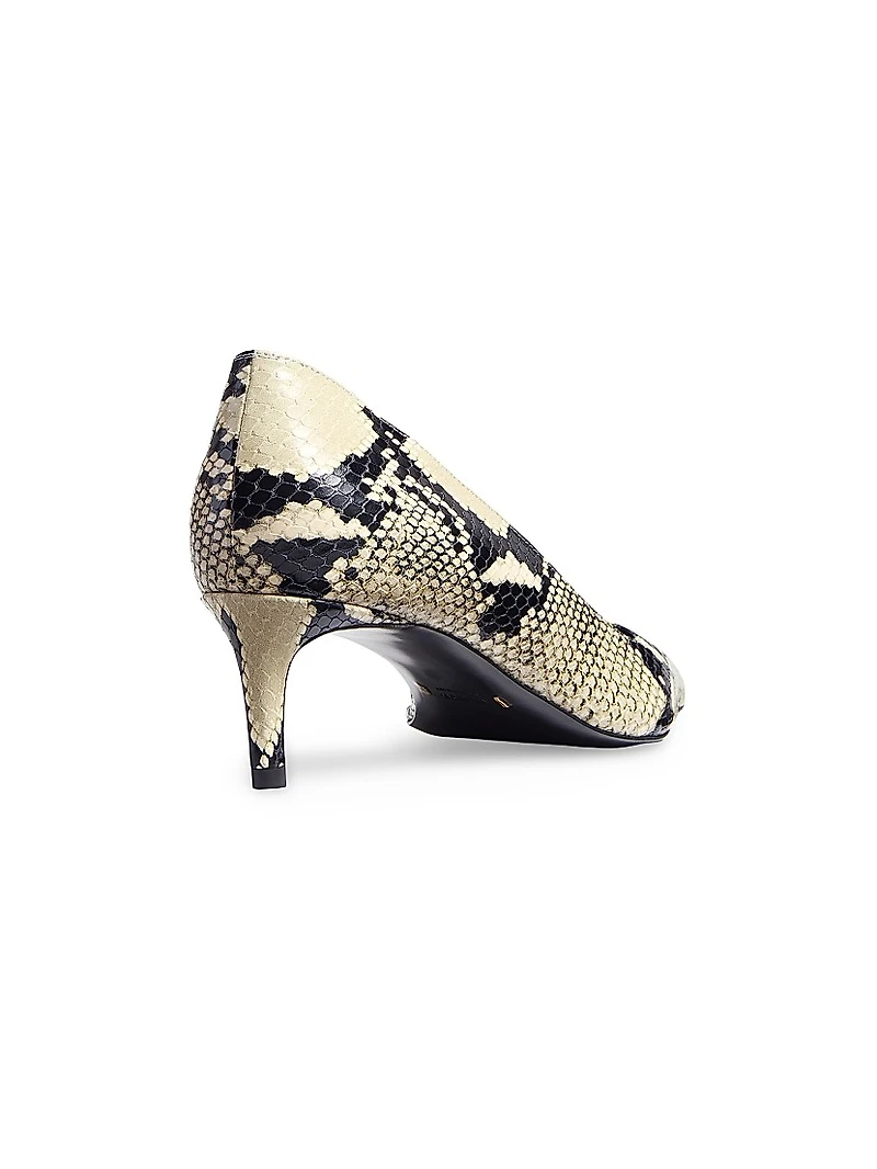 Jett 45MM Snakeskin Leather d'Orsay Pumps
