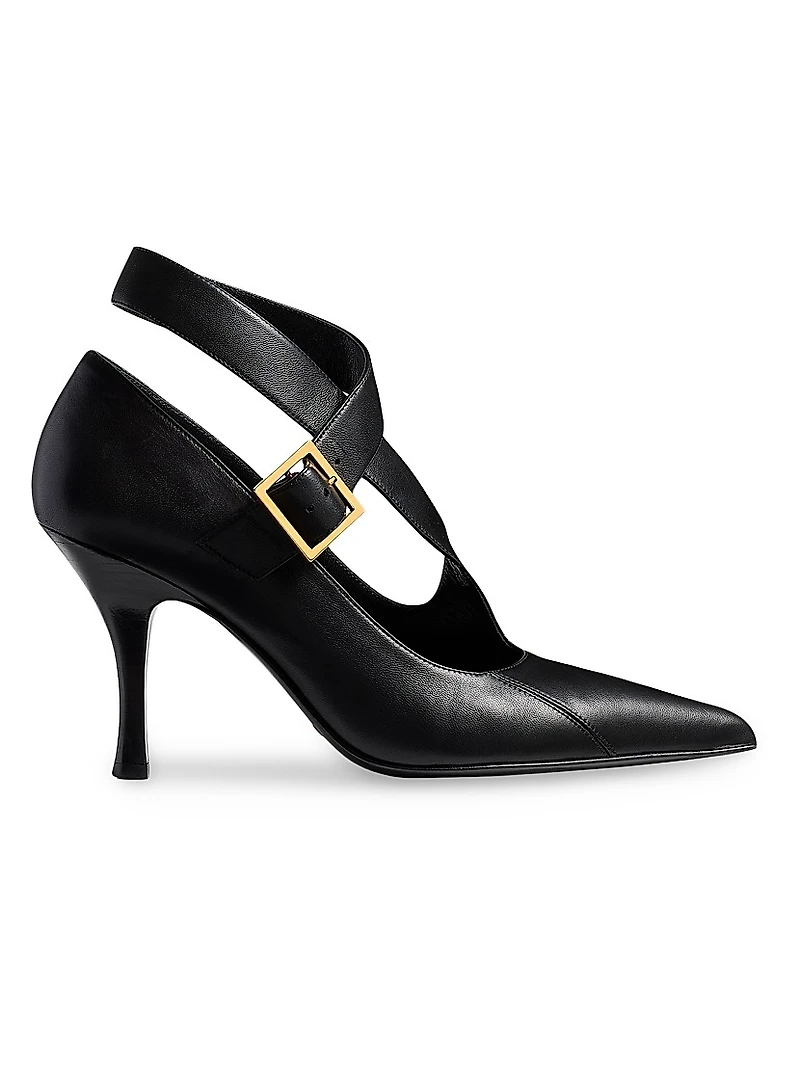 Sloan 85MM Leather Pumps