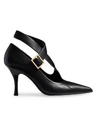 Sloan 85MM Leather Pumps