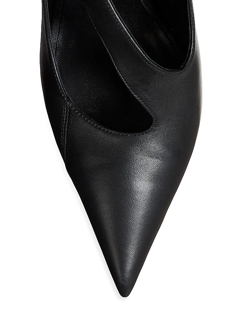 Sloan 85MM Leather Pumps