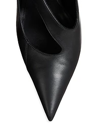 Sloan 85MM Leather Pumps