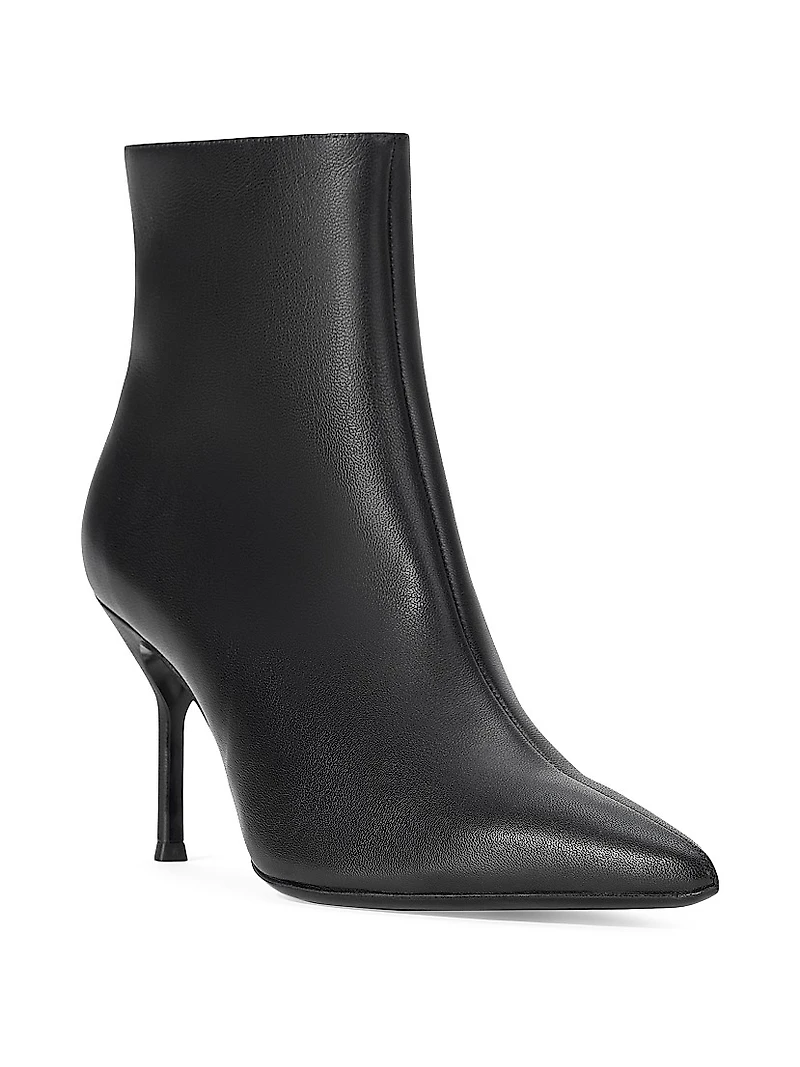 Sebastian 80MM Leather Ankle Boots