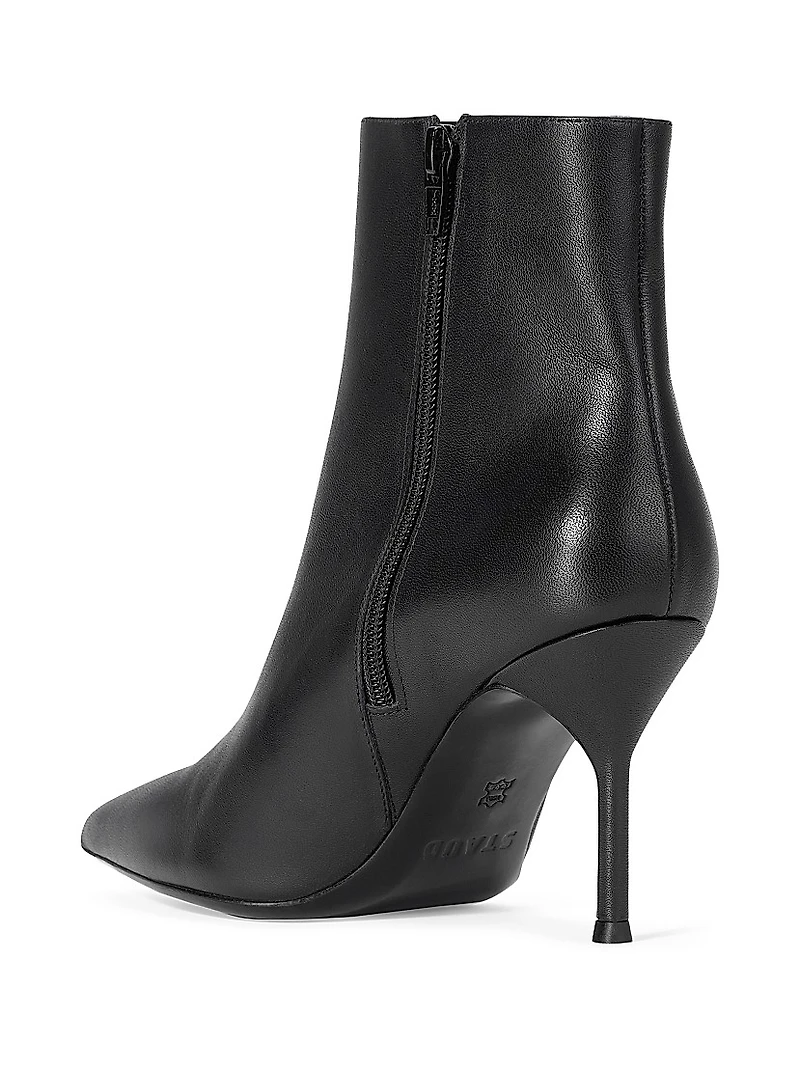 Sebastian 80MM Leather Ankle Boots
