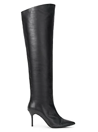 Sebastian 75MM Leather Over-The-Knee Boots