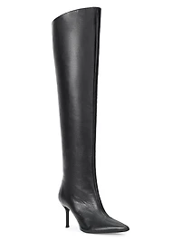 Sebastian 75MM Leather Over-The-Knee Boots