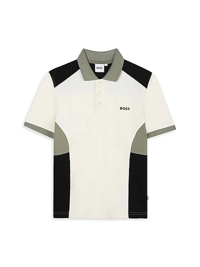 Little Boy's & Pique Polo Shirt