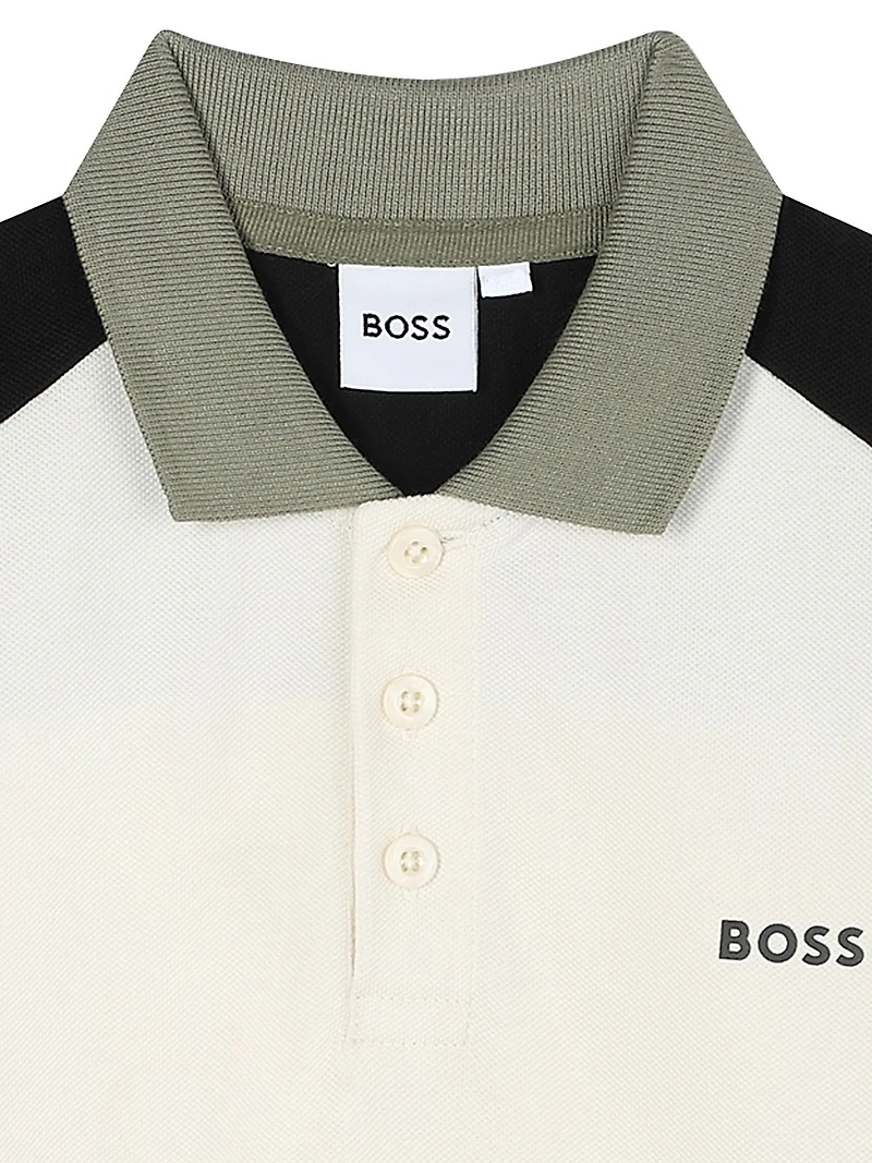 Little Boy's & Pique Polo Shirt