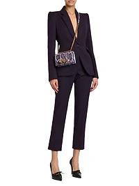 Grain De Poudre Wool Cigarette Trousers