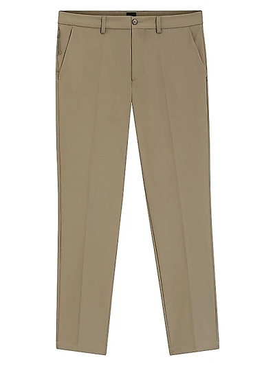 Slim-Fit Pants in a Stretch-Cotton