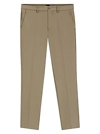 Slim-Fit Pants in a Stretch-Cotton