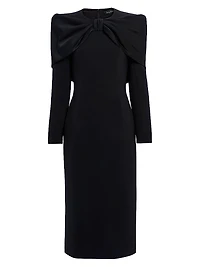 Penny Knotted Midi-Dress