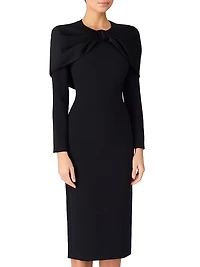 Penny Knotted Midi-Dress