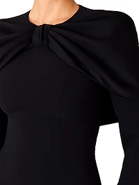 Penny Knotted Midi-Dress