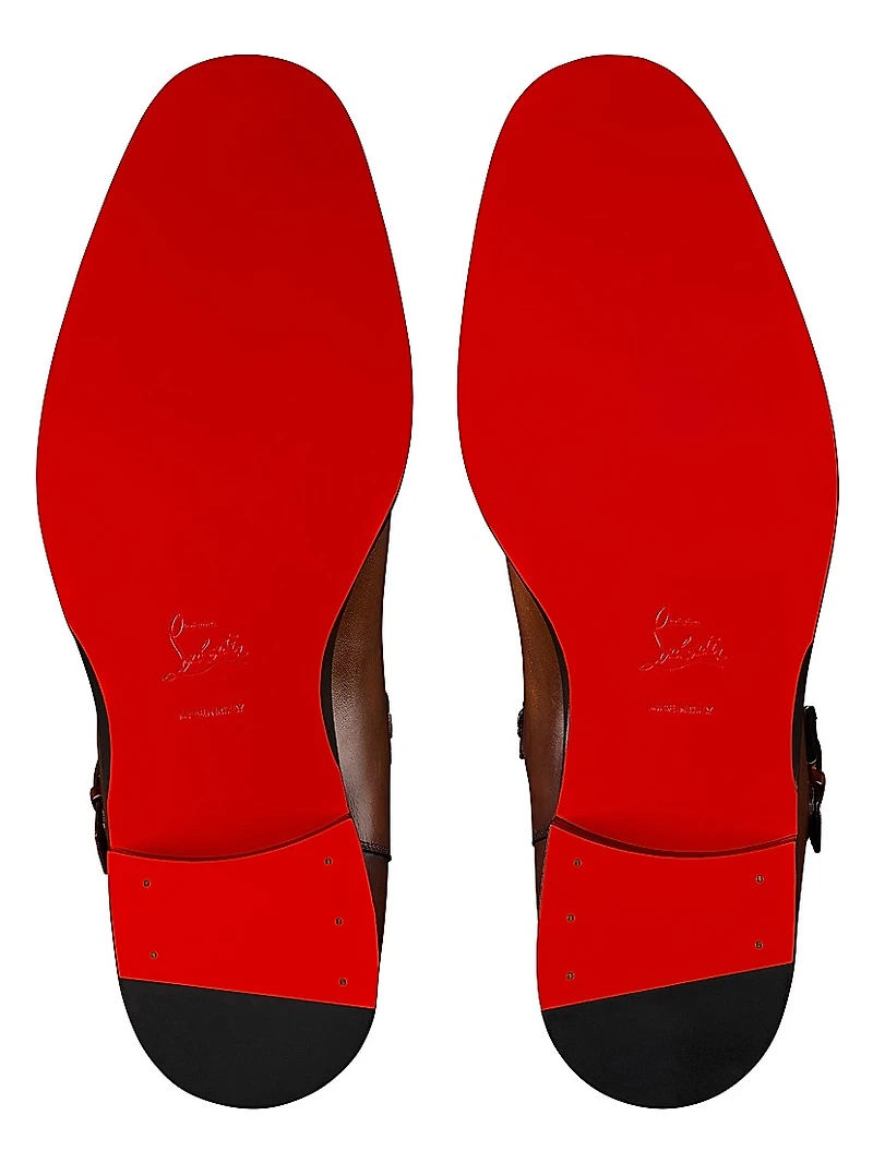 Sartosea Patinated Leather Chelsea Booties