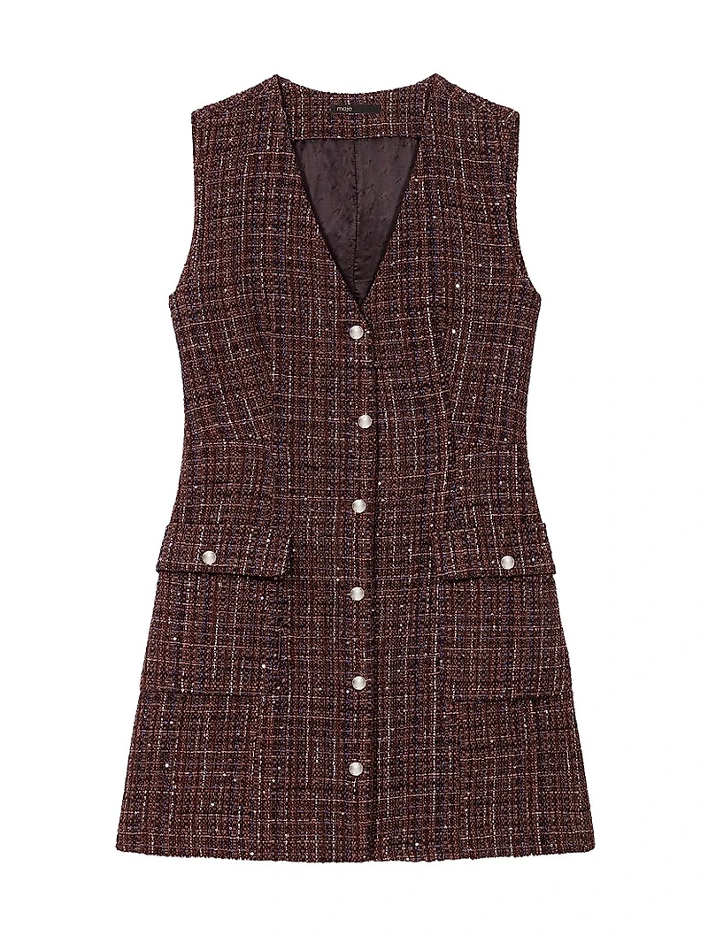 Short Tweed Dress
