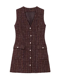 Short Tweed Dress
