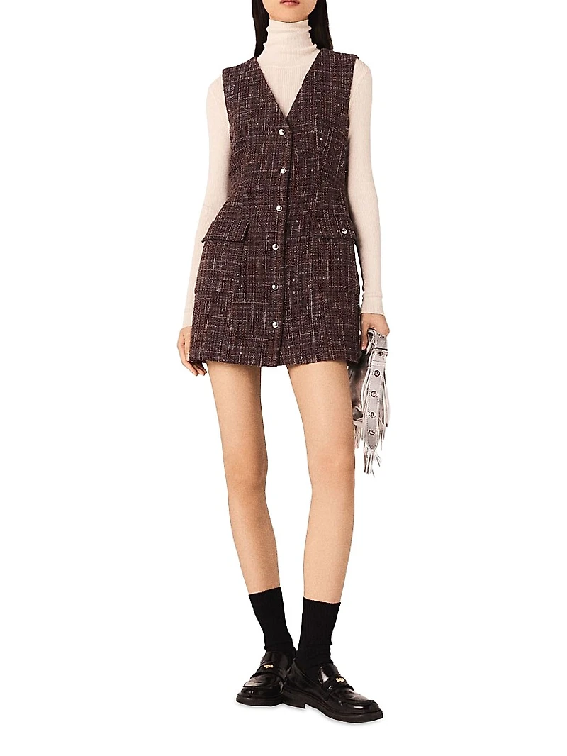 Short Tweed Dress