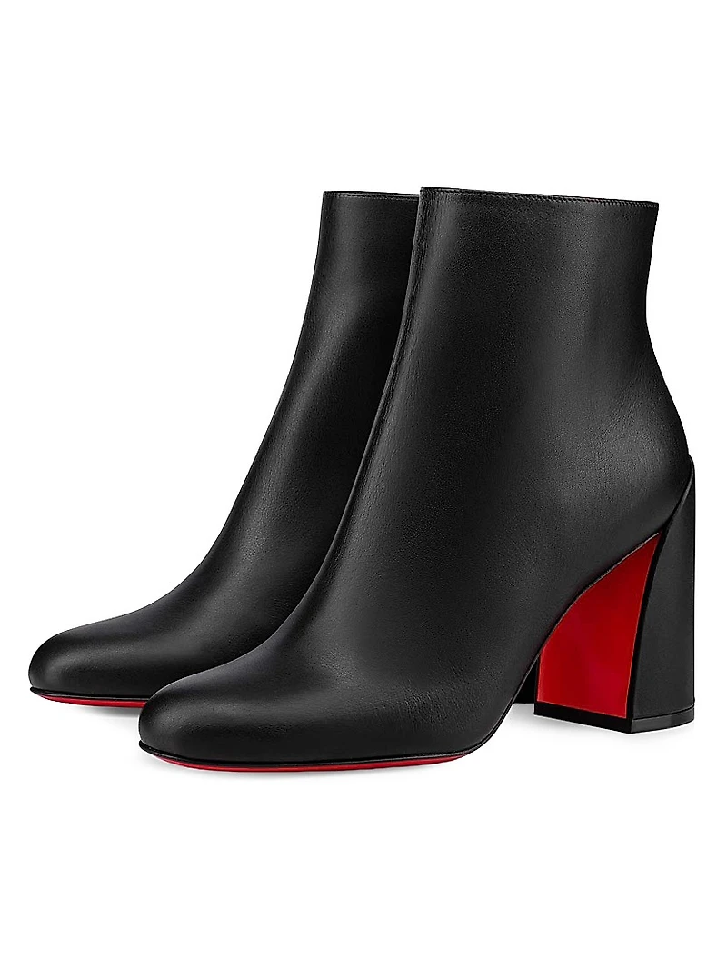 Jane Booty 85MM Calf Leather Boots