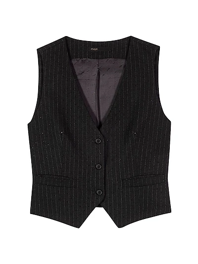 Diamanté Tailored Vest
