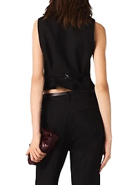 Diamanté Tailored Vest