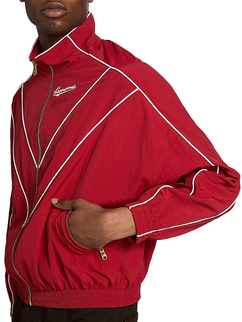 Bad Boy Cotton Jersey Track Jacket