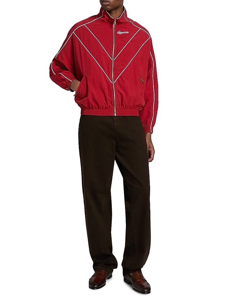 Bad Boy Cotton Jersey Track Jacket