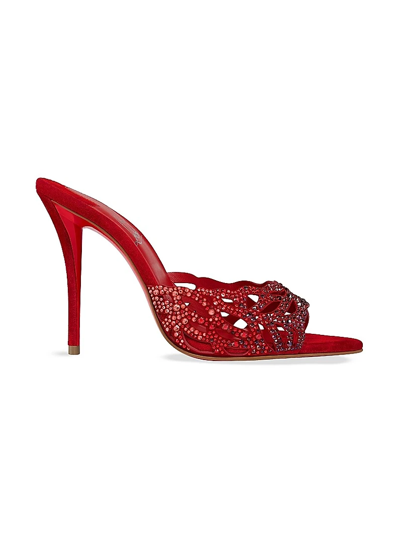 Lasera 100MM Strass Mule Sandals