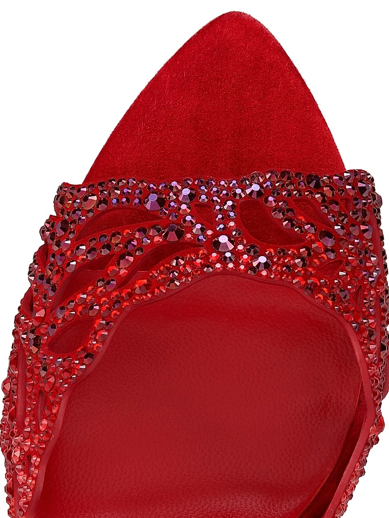 Lasera 100MM Strass Mule Sandals