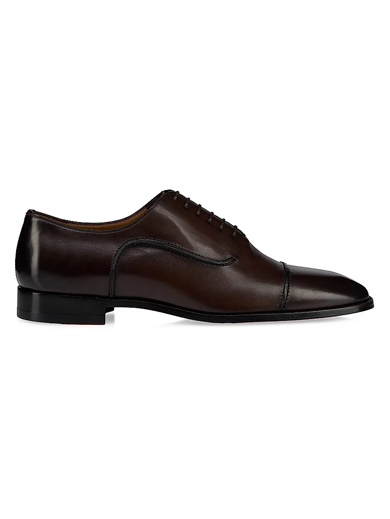 Seriox Leather Oxford Shoes