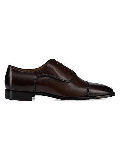 Seriox Leather Oxford Shoes