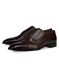 Seriox Leather Oxford Shoes