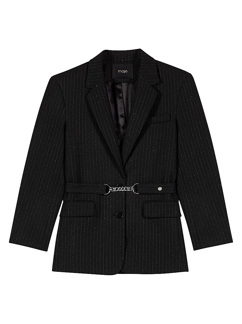 Rhinestone Suit Jacket