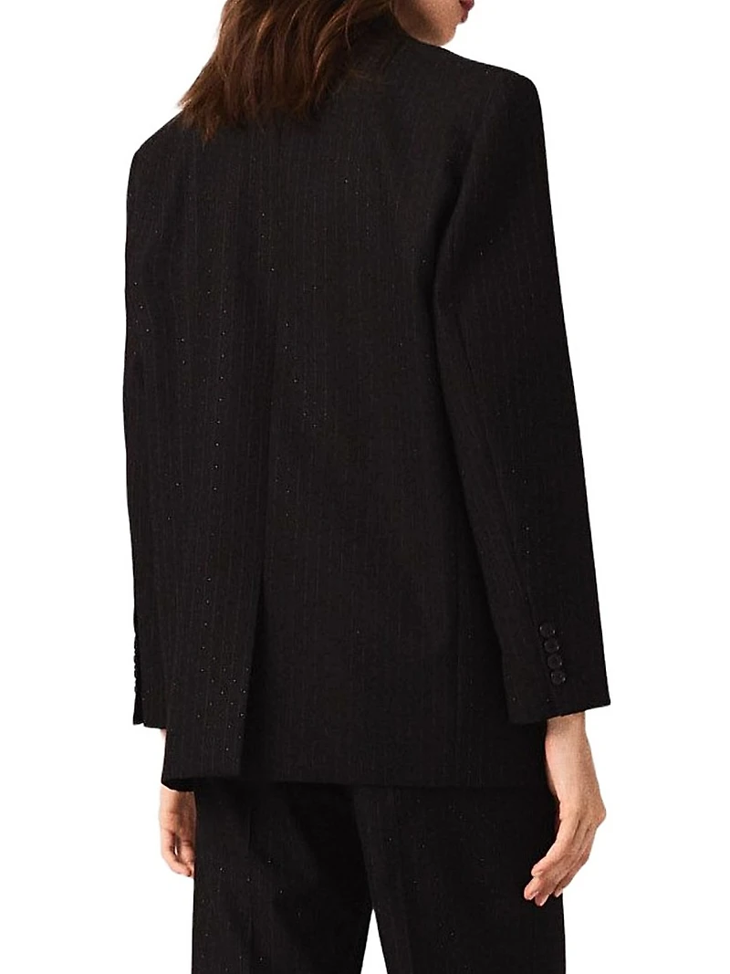 Rhinestone Suit Jacket