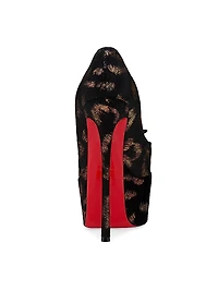 Cassia Nodo 160MM Alta Embroidered Velvet Pumps