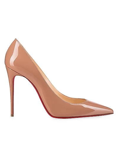 Kate 100MM Patent Leather Pumps