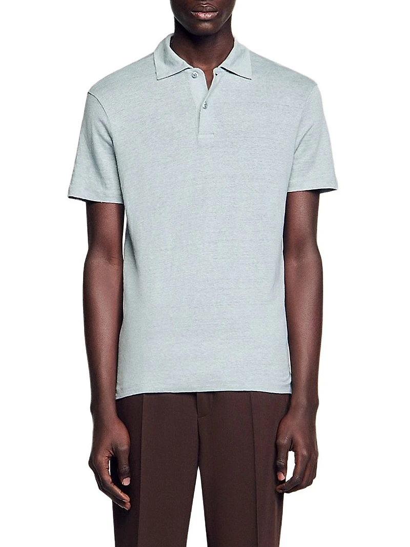 Linen Polo Shirt