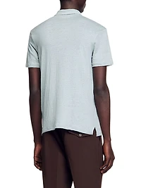 Linen Polo Shirt