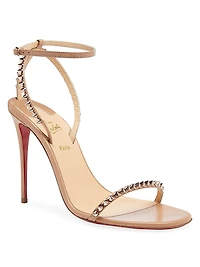 So Me 100MM Leather Sandals