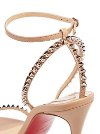 So Me 100MM Leather Sandals