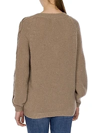V-Neck Pullover Sweater