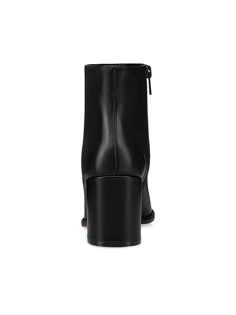 Adoxa 70MM Leather Booties