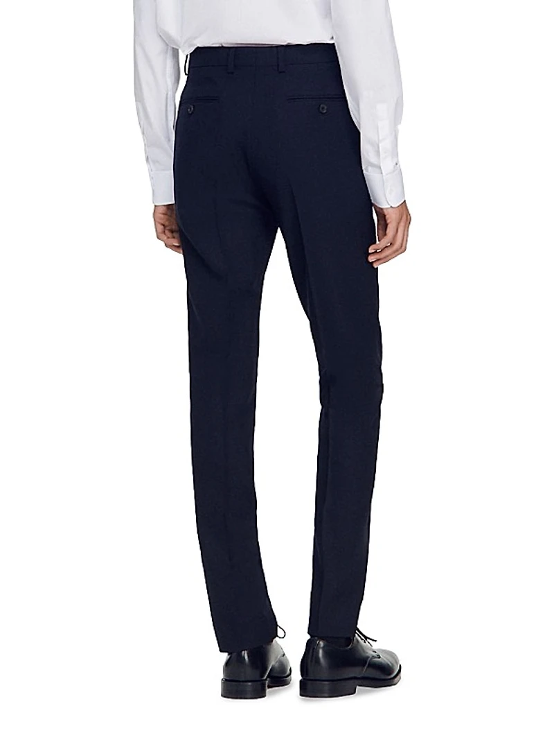 Wool Suit Pants