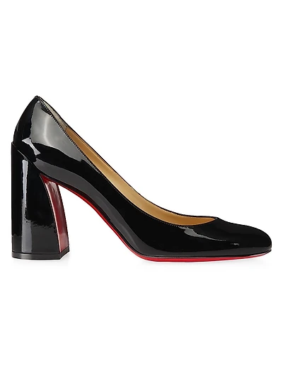 Miss Sab 85MM Patent Leather Pumps