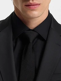 Single Breasted Jacket Virgin Wool Serge