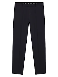 Formal Trousers in Virgin-Wool Serge