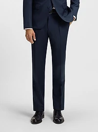 Formal Trousers in Virgin-Wool Serge