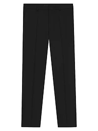 Formal Trousers in Virgin-Wool Serge