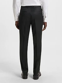 Formal Trousers in Virgin-Wool Serge